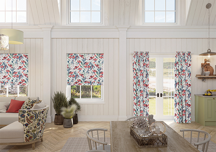 Belle Fuchsia, Neapolitan - Made to Measure Curtains - Image 13